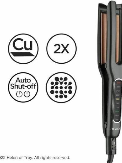 Revlon SmoothStay Coconut Oil-Infused Straightener