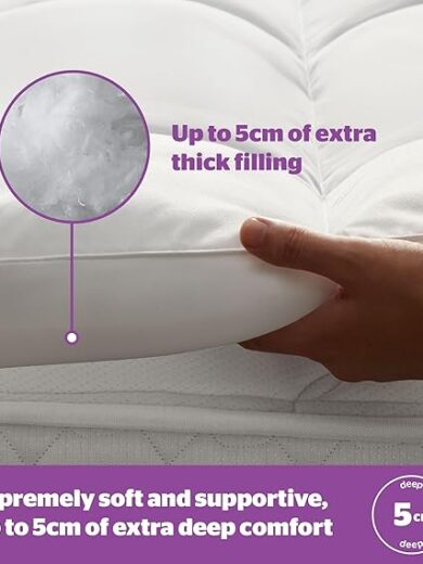 Silentnight Deep Sleep 5cm Double Mattress Topper