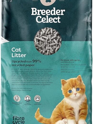 Breeder Celect Recycled Paper Cat Litter