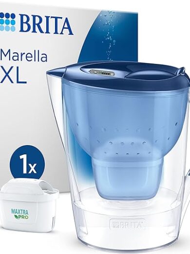 BRITA Marella XL Water Filter Jug Blue